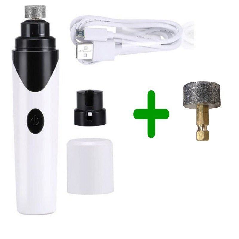 Cortador de unhas recarregável para animais de estimação