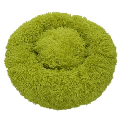 Calming Donut Bed for Dogs & Cats