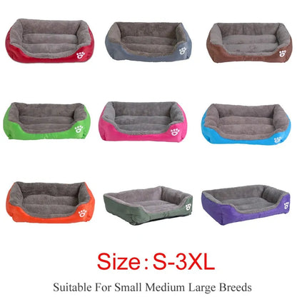 Waterproof Fleece Pet Bed