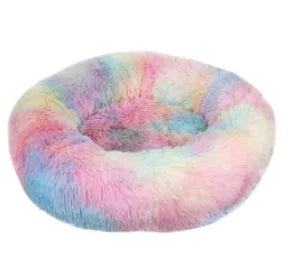 Calming Donut Bed for Dogs & Cats