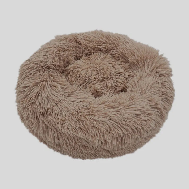 Calming Donut Bed for Dogs & Cats