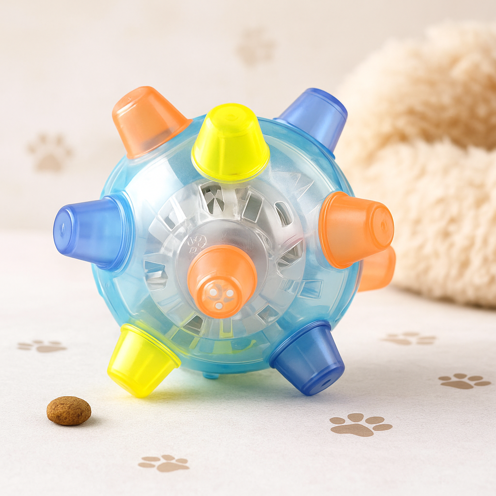 Pet LED Vibration Toy Ball