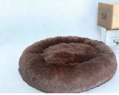 Calming Donut Bed for Dogs & Cats