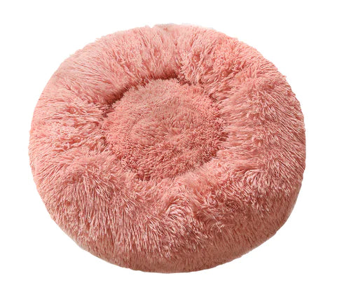 Calming Donut Bed for Dogs & Cats